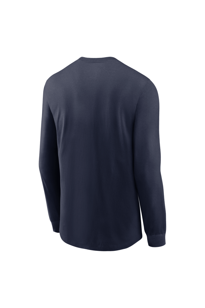Men's Nike Navy New England Patriots 2025 AFC Champions Team Nation Long Sleeve T-Shirt, Alternate, color, Navy