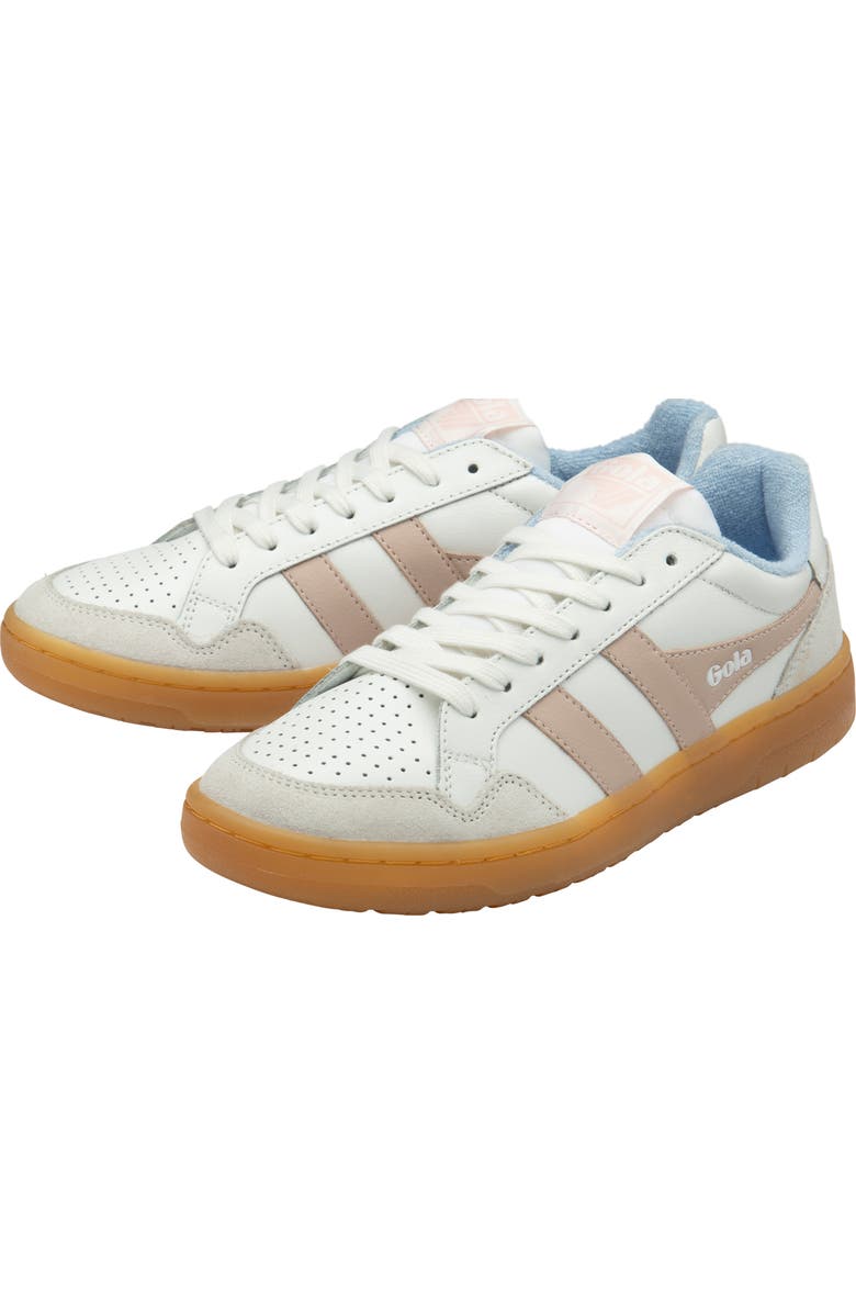 Gola Eagle 86 Sneaker, Alternate, color, White/ Rose/ Air/ Gum