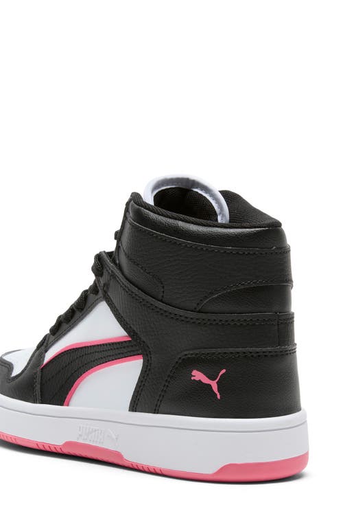 Puma Rebound Layup High Top Sneaker In Multi