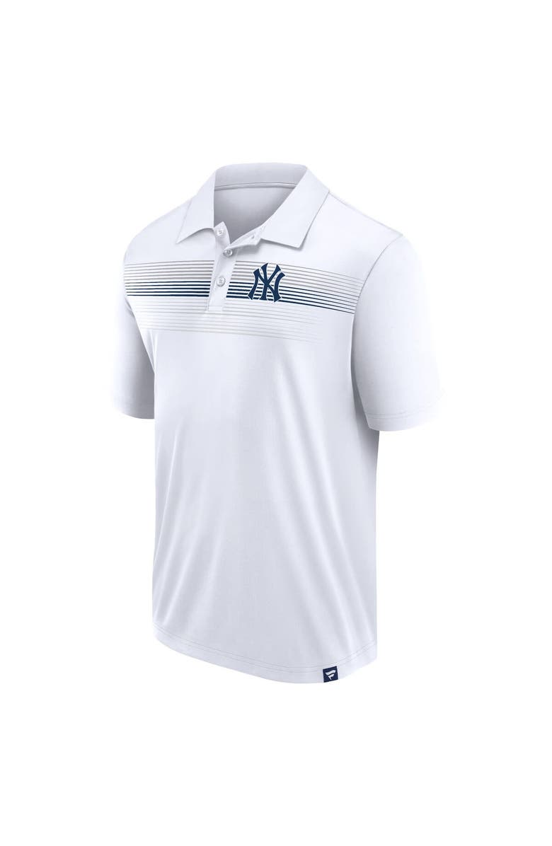 FANATICS Men's Fanatics Branded White New York Yankees Victory For Us Interlock Polo, Alternate, color, White