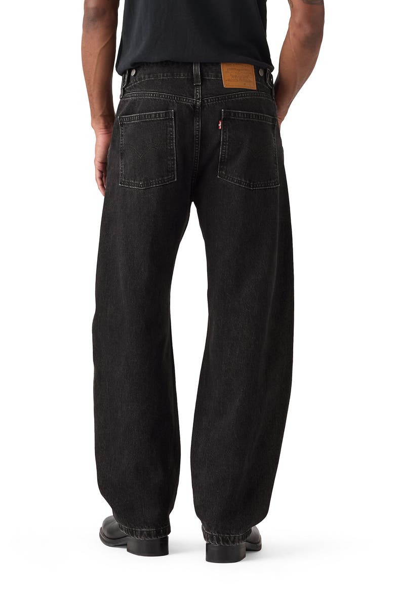 Loose Barrel Jeans, Alternate, color, FORGET ME NOTS