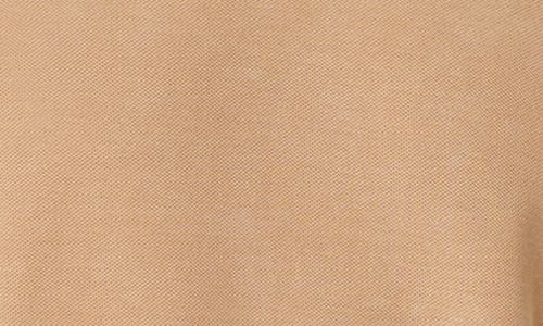 Atm Anthony Thomas Melillo Pique With Chroma Wash Short Sleeve Tee In Desert Tan