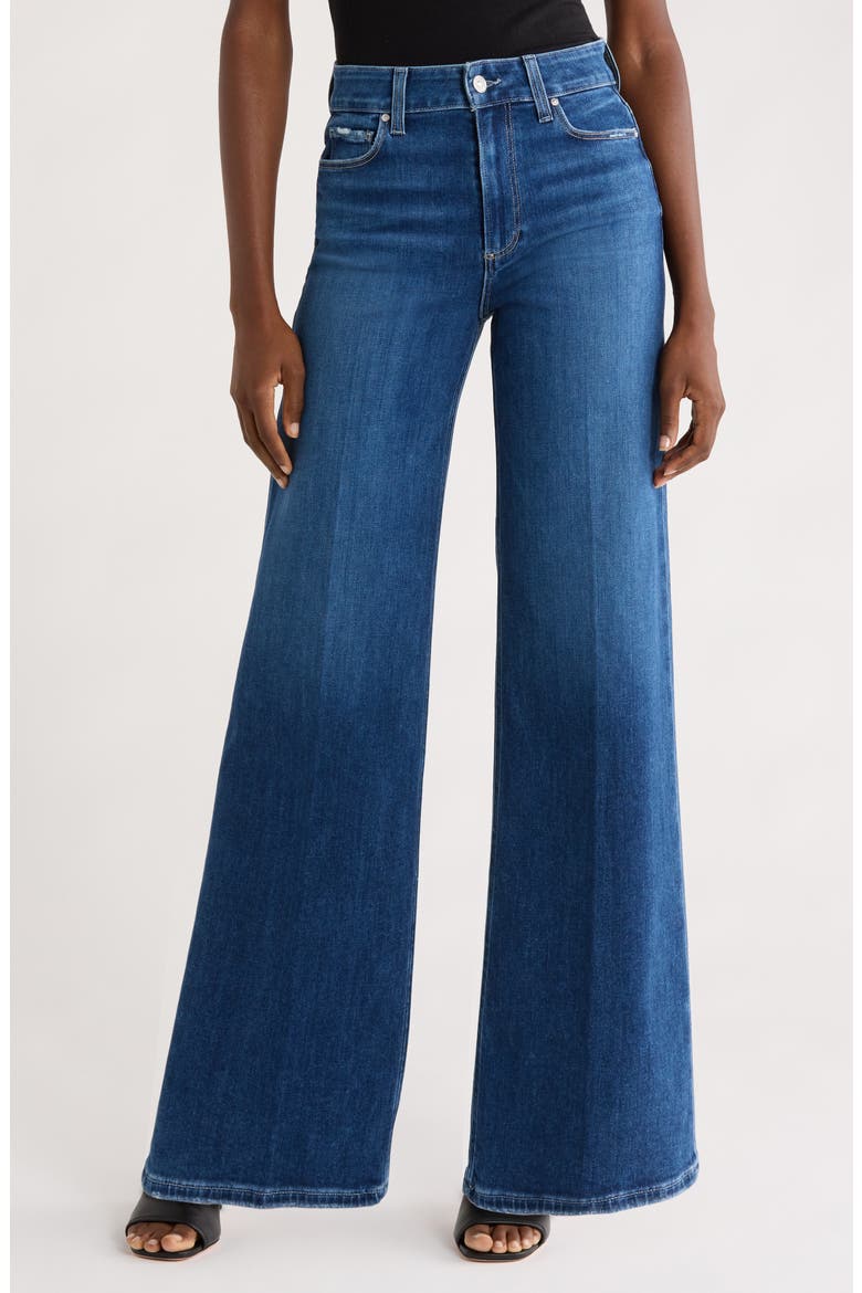 Anessa High Waist Wide Leg Jeans, Main, color, DRESDEN