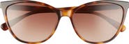 Longchamp Le Pliage 57mm Gradient Cat Eye Sunglasses