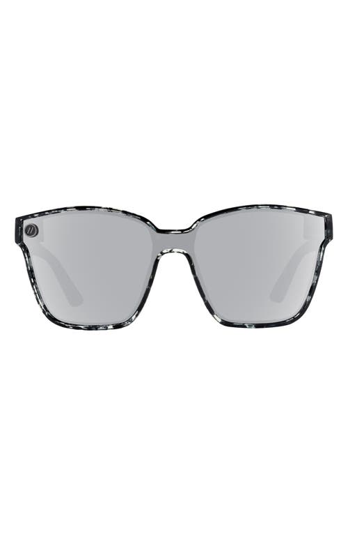 Blenders Eyewear Buttertron 149mm Polarized Square Sunglasses In Gray