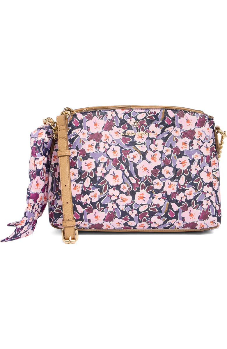 Nanette Lepore Lindsey Print Crossbody Bag, Main, color,