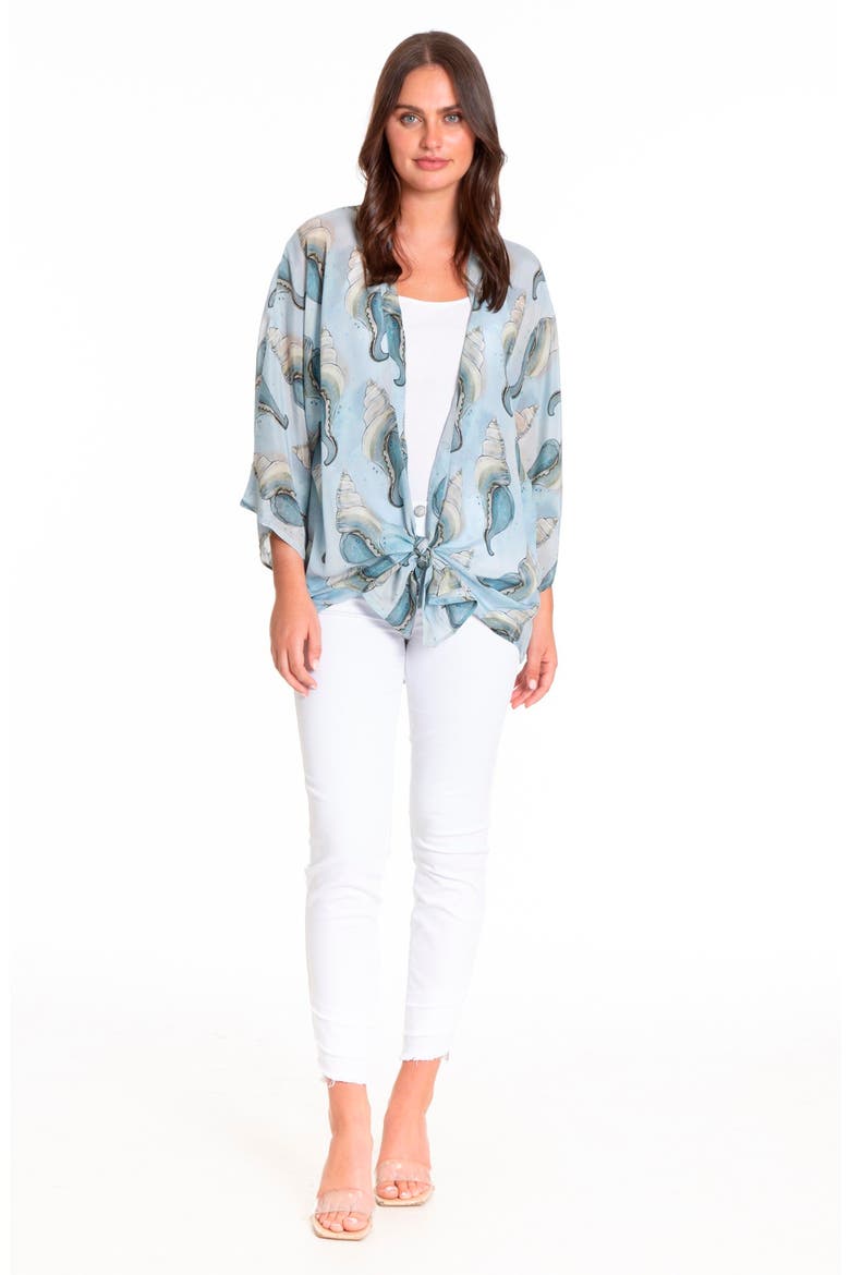 Urban Seashells Jacket, Alternate, color, LIGHT BLUE MULTI