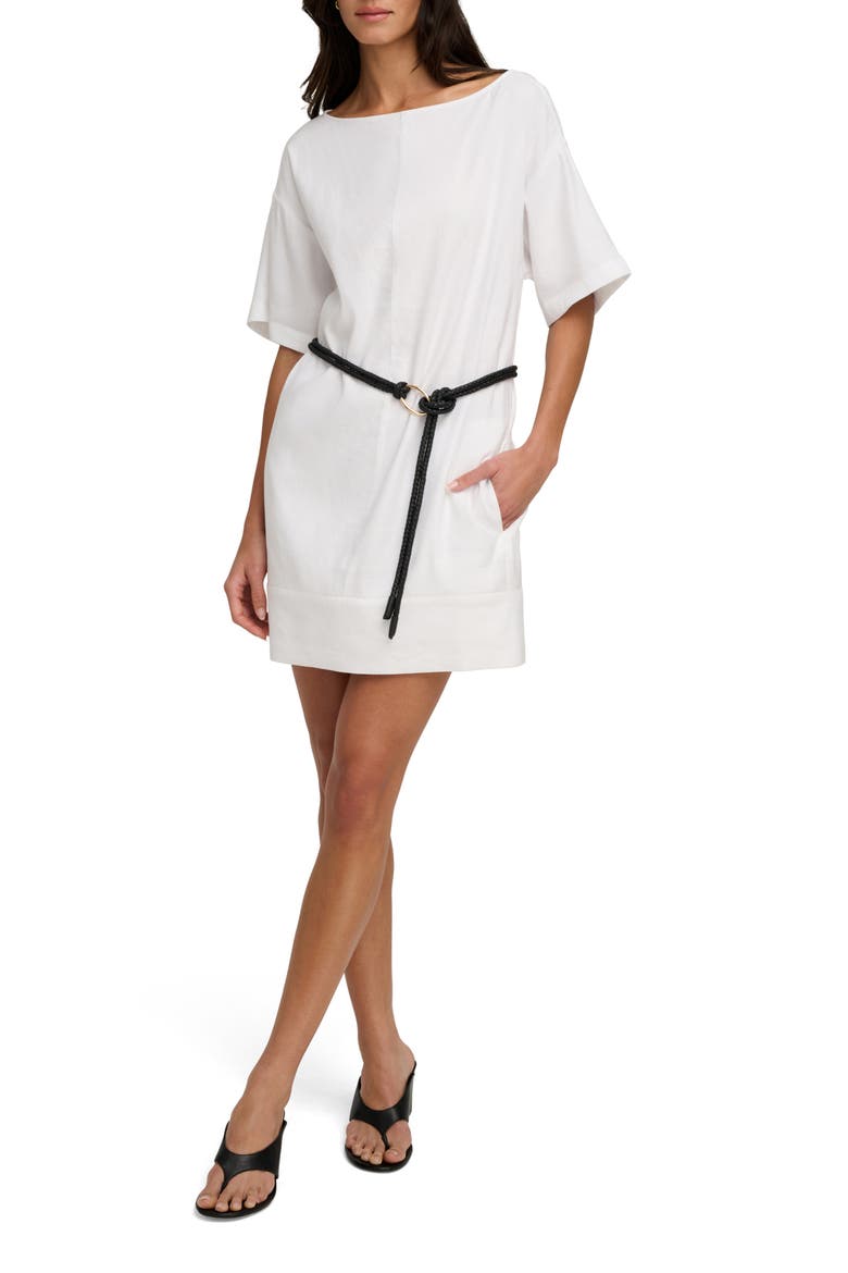The Nantucket Dress, Main, color, WHITE
