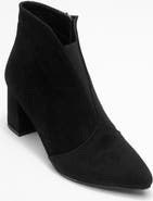 Forever & Always Shoes Finda Leather Block Heel Boot