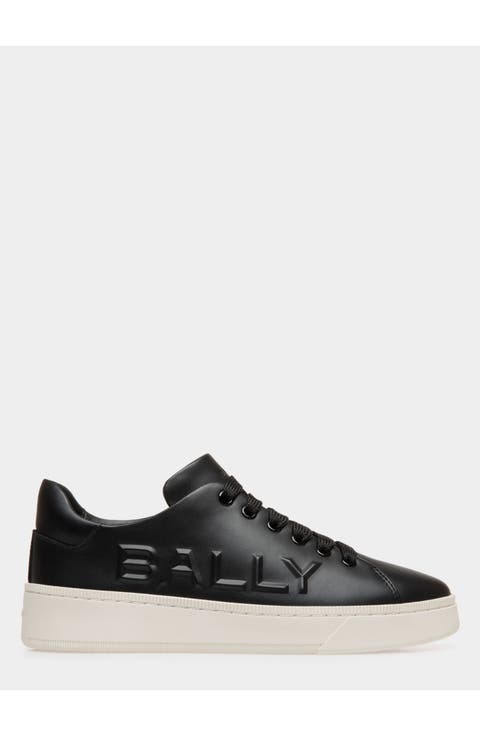 Plain Leather Raise Sneaker