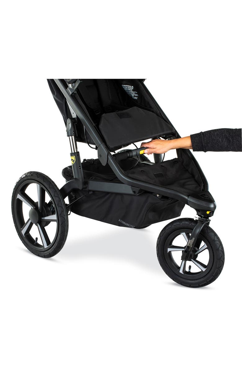 BOB Alterrain<sup>™</sup> Pro Jogging Stroller, Alternate, color, All Weather Black