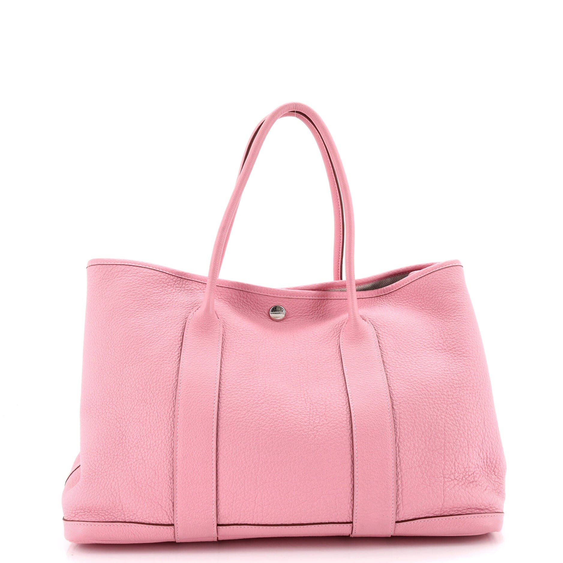 Pre-Owned Hermes Garden Party Tote Leather 36, Main, color, 