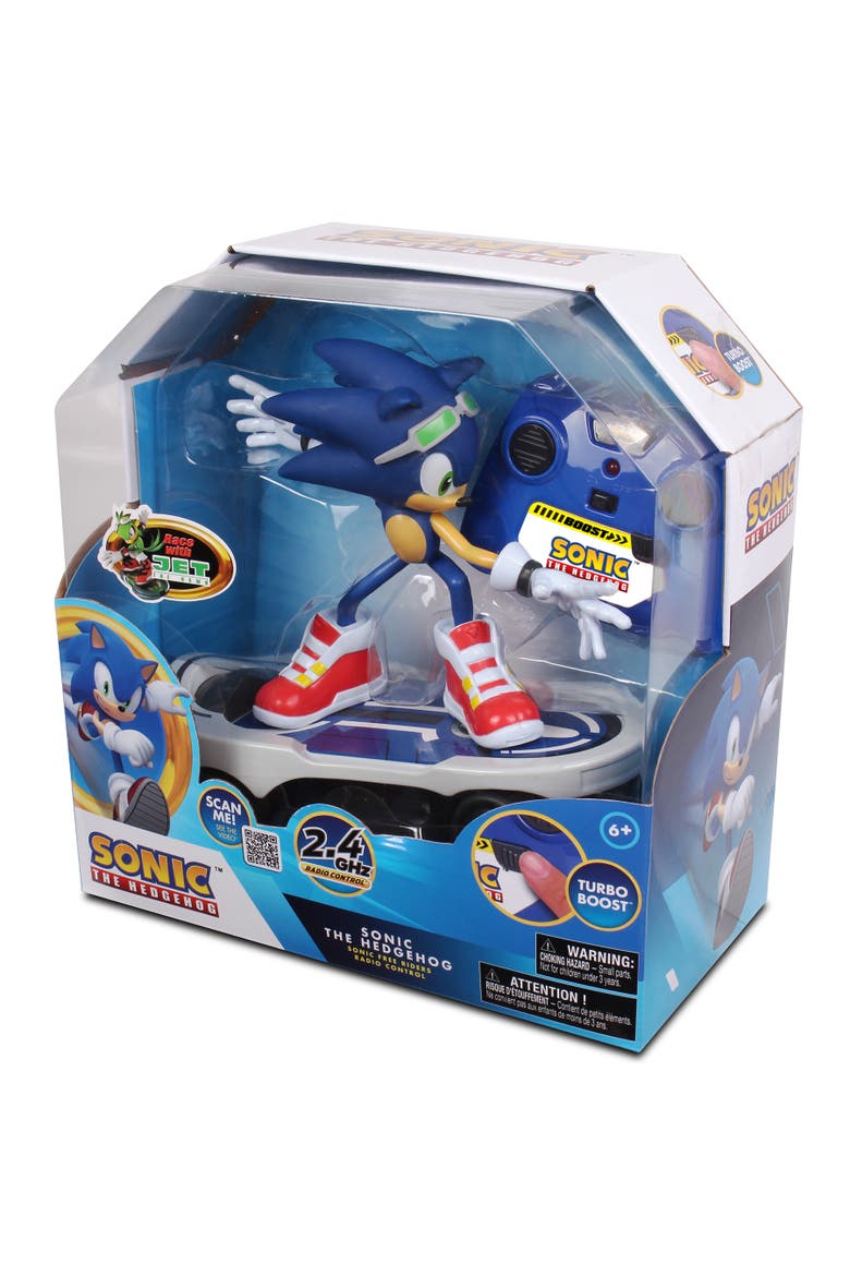 Sonic Free Rider Skateboard Remote Controlled, Alternate, color, Multicolored