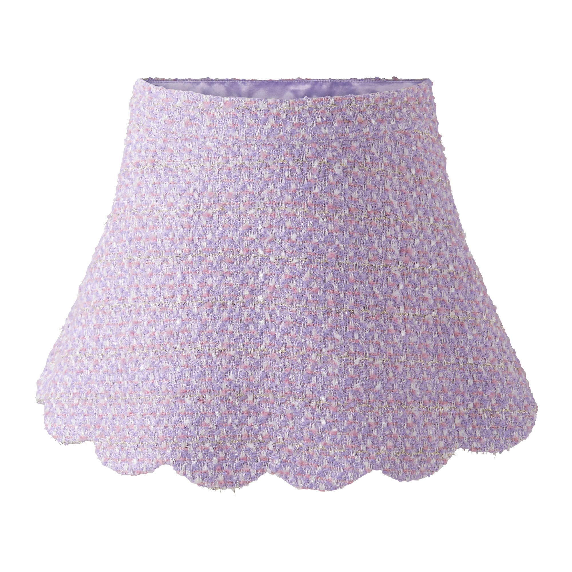 Rachel Riley Tweed Scalloped Skirt Set | Nordstrom