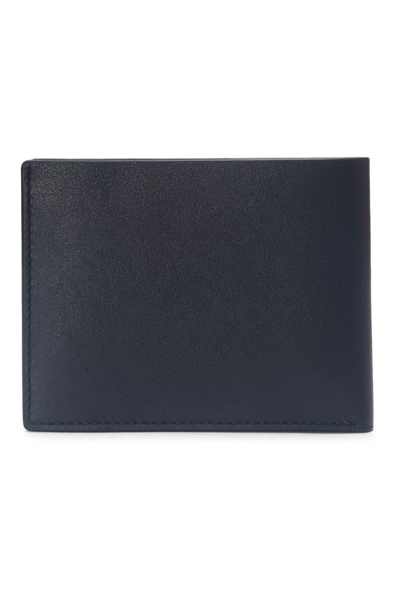 Nappa Leather Bifold Wallet, Alternate, color, BLACK