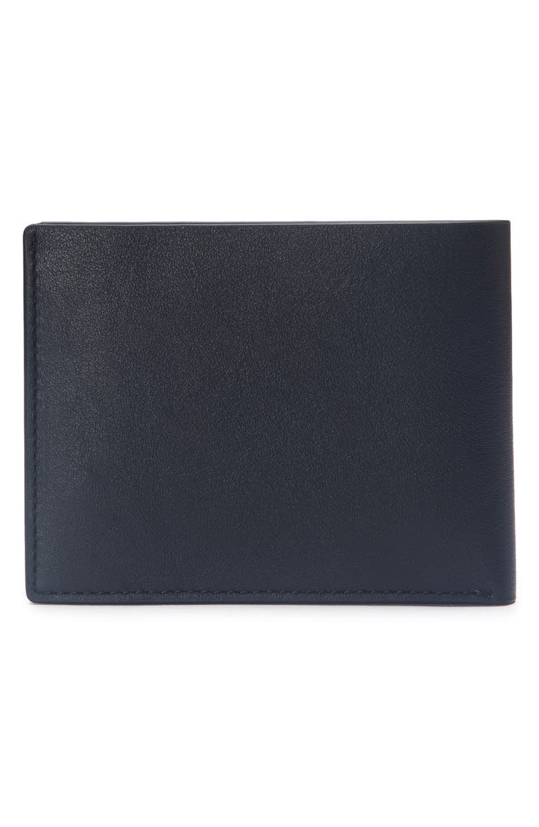 Vince Nappa Leather Bifold Wallet, Alternate, color, Black