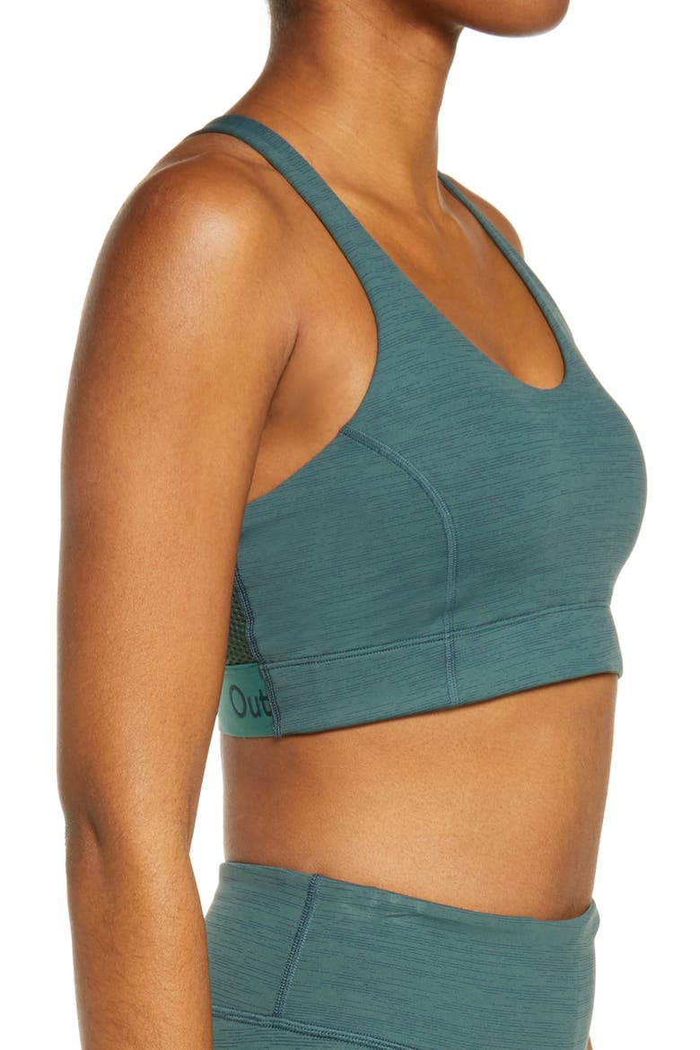 Doing Things Sports Bra, Alternate, color, EVERGREEN