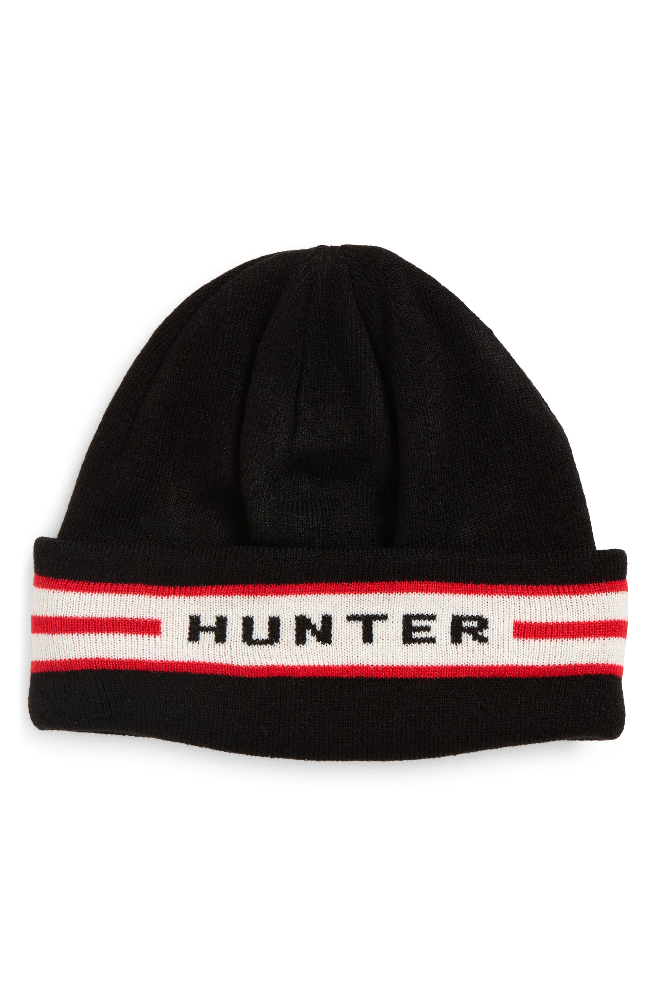 Hunter Logo Fleece Lined Beanie