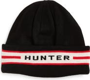 Hunter Logo Fleece Lined Beanie