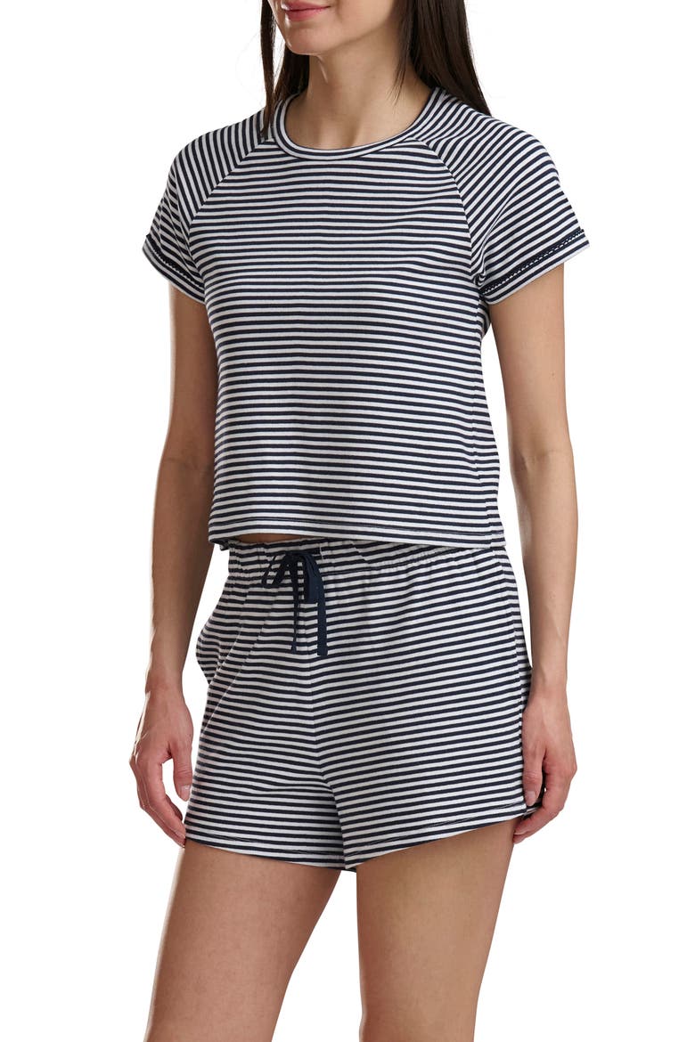 Short Pajamas, Alternate, color, NAVYBLUE