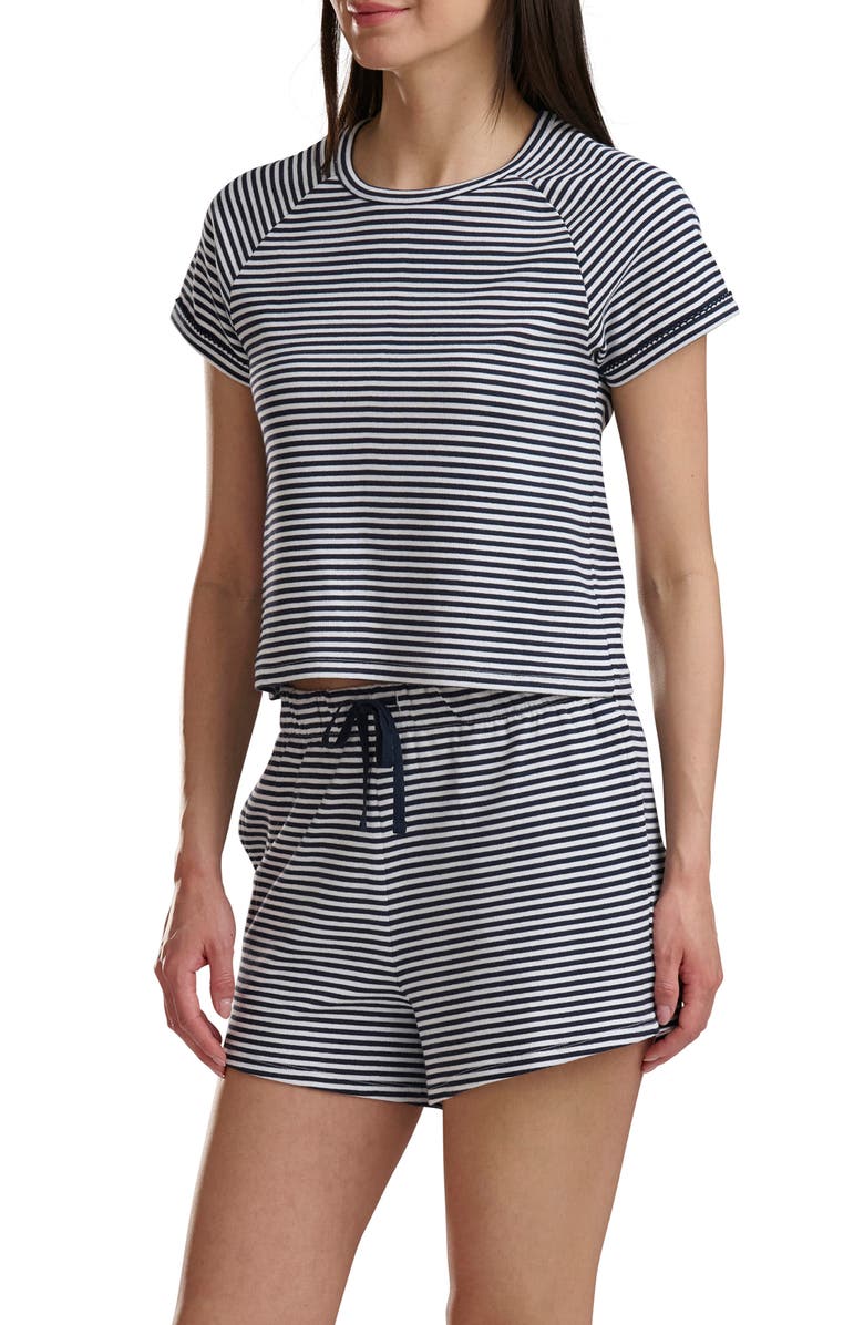 Splendid Short Pajamas, Alternate, color, Navyblue