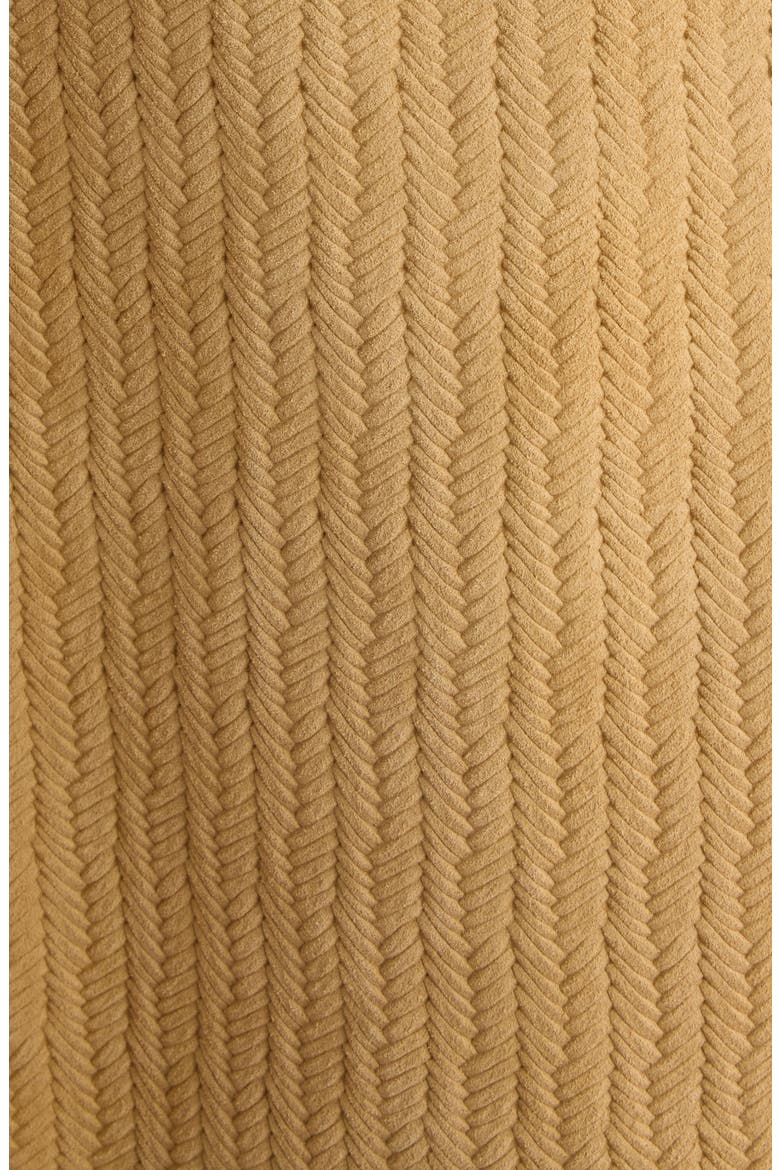 Le Blouson Vannier Basket Weave Leather Jacket, Alternate, color, BEIGE