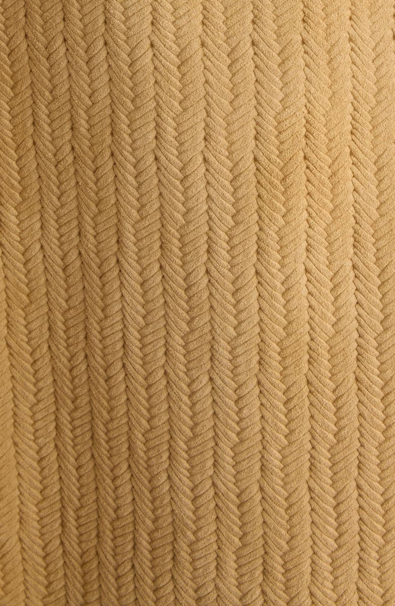 Jacquemus Le Blouson Vannier Basket Weave Leather Jacket, Alternate, color, Beige