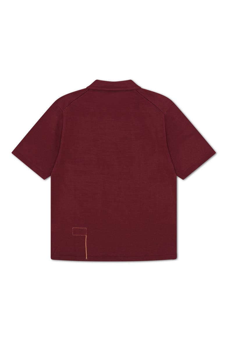 Chris Short Sleeve Polo, Alternate, color, Violet