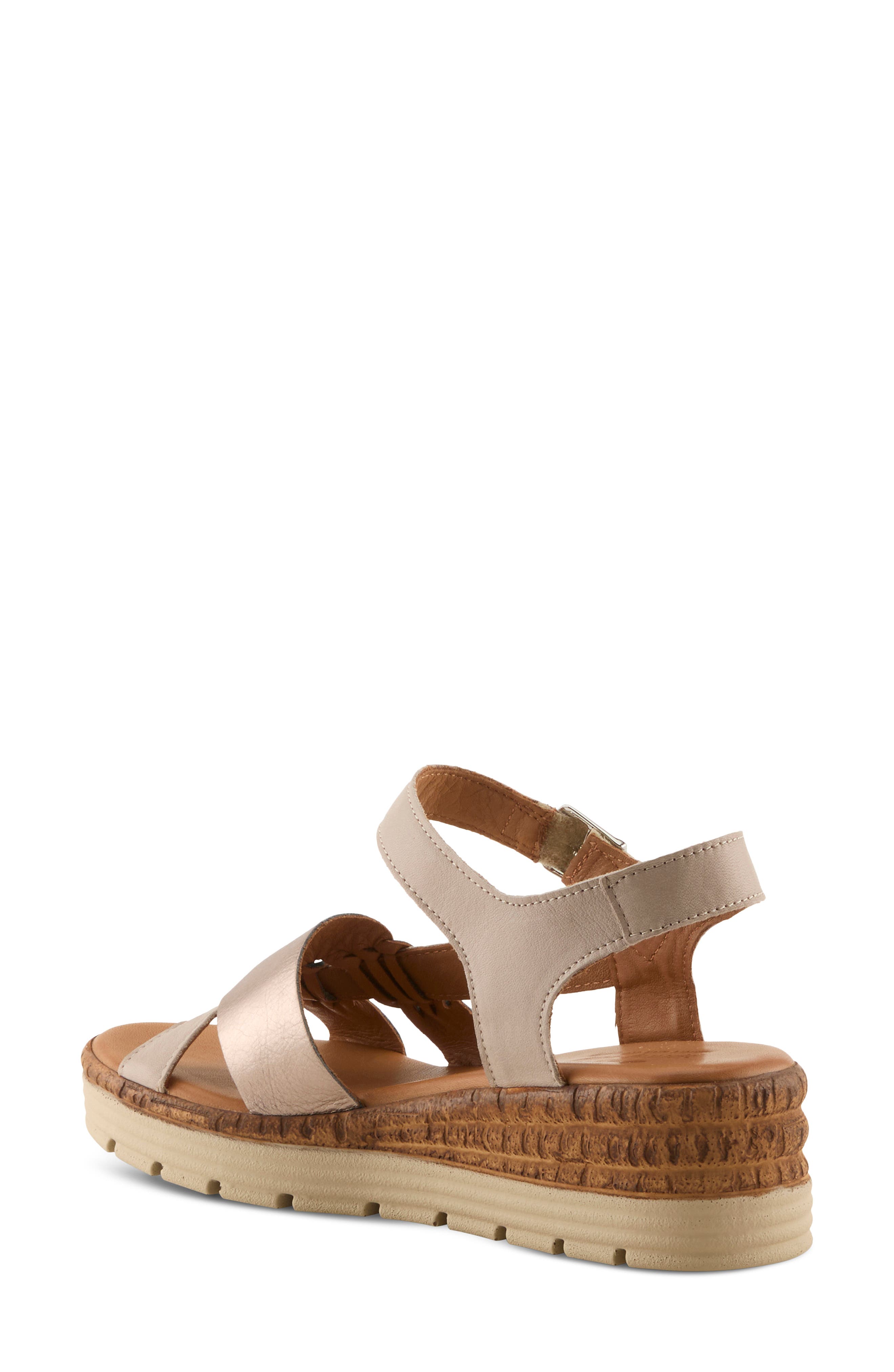 Spring Step Kirra Wedge Sandal, Alternate, color, 