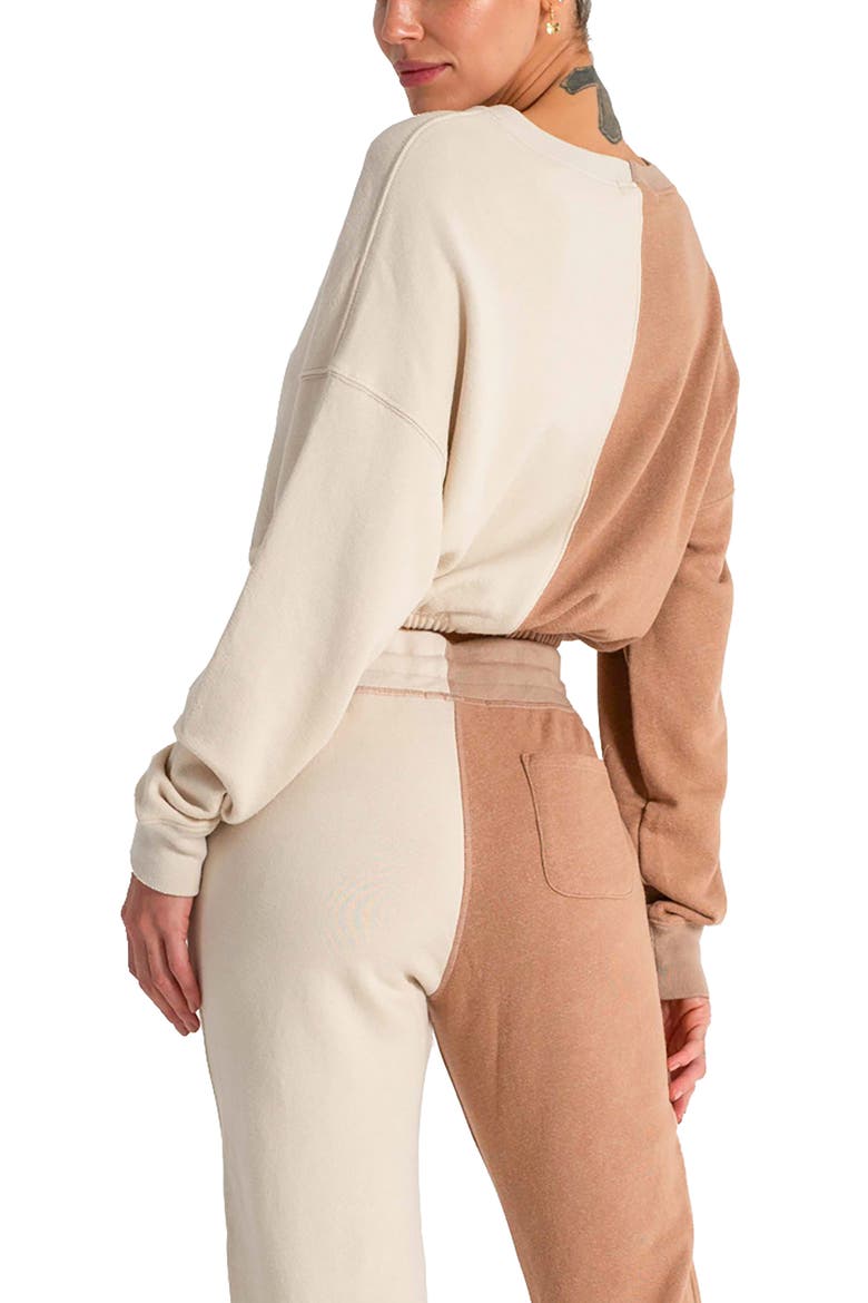 Ronan Sweatshirt, Alternate, color, BONE CUBAN SAND