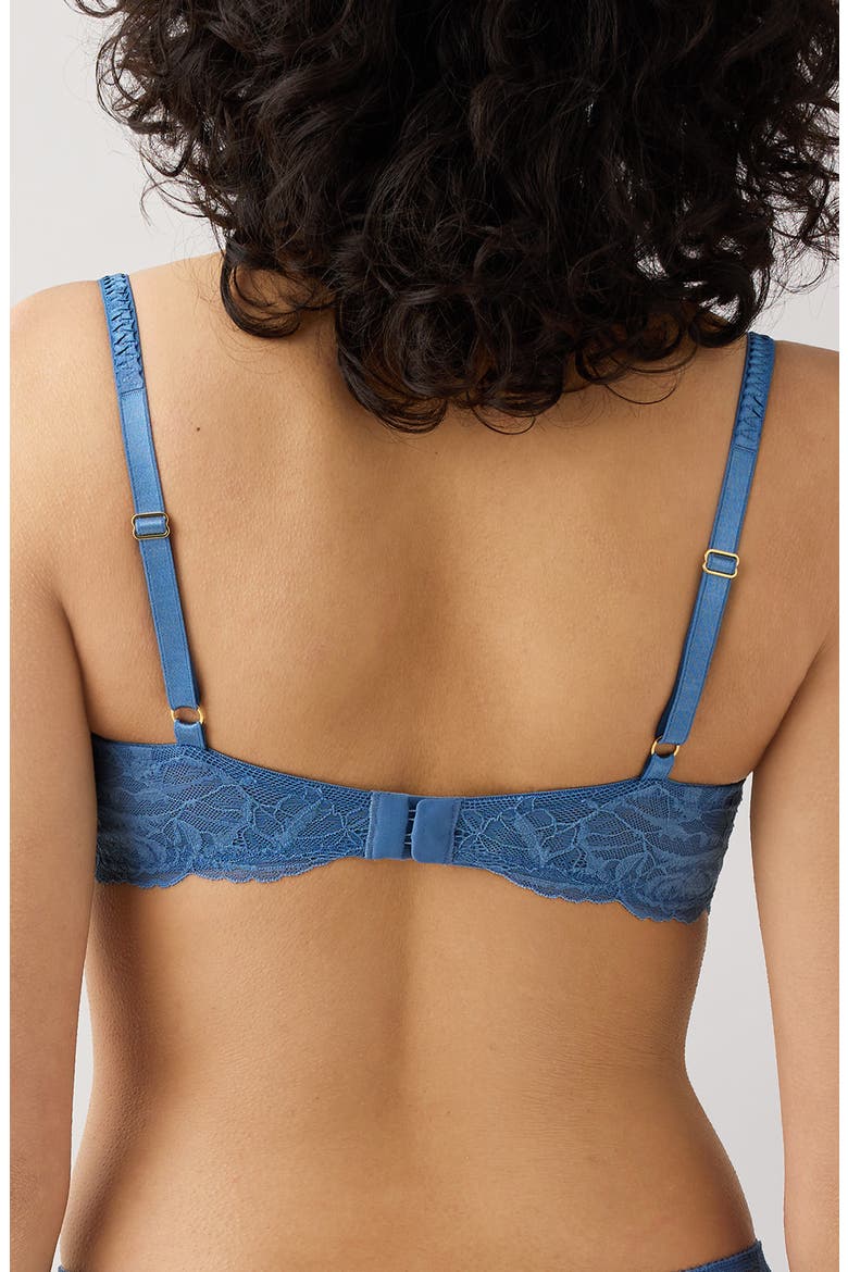 Vivid Attraction Underwire Bra, Alternate, color, BLUE HORIZON