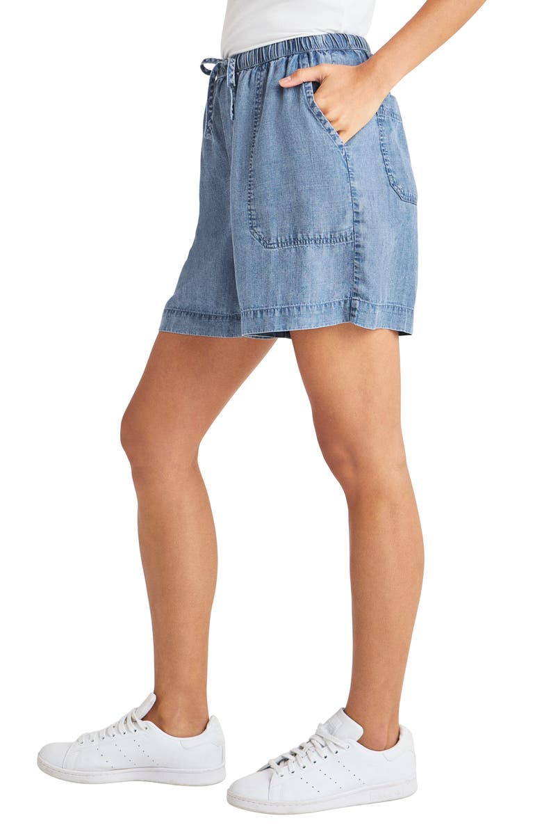 Splendid Angie Indigo Shorts, Alternate, color,