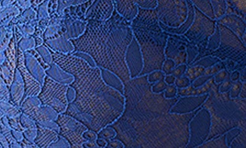 Wacoal Retro Chic Full Figure Underwire Bra In Blue Depths