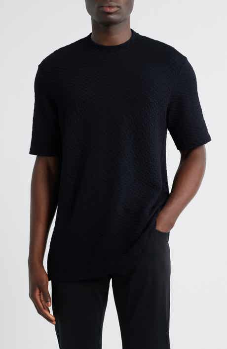 Emporio Armani Textured Jersey T-Shirt