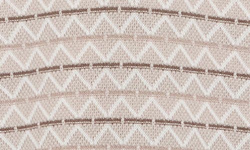 Truth Patterned Knit Quarter Zip Sweater In Gray