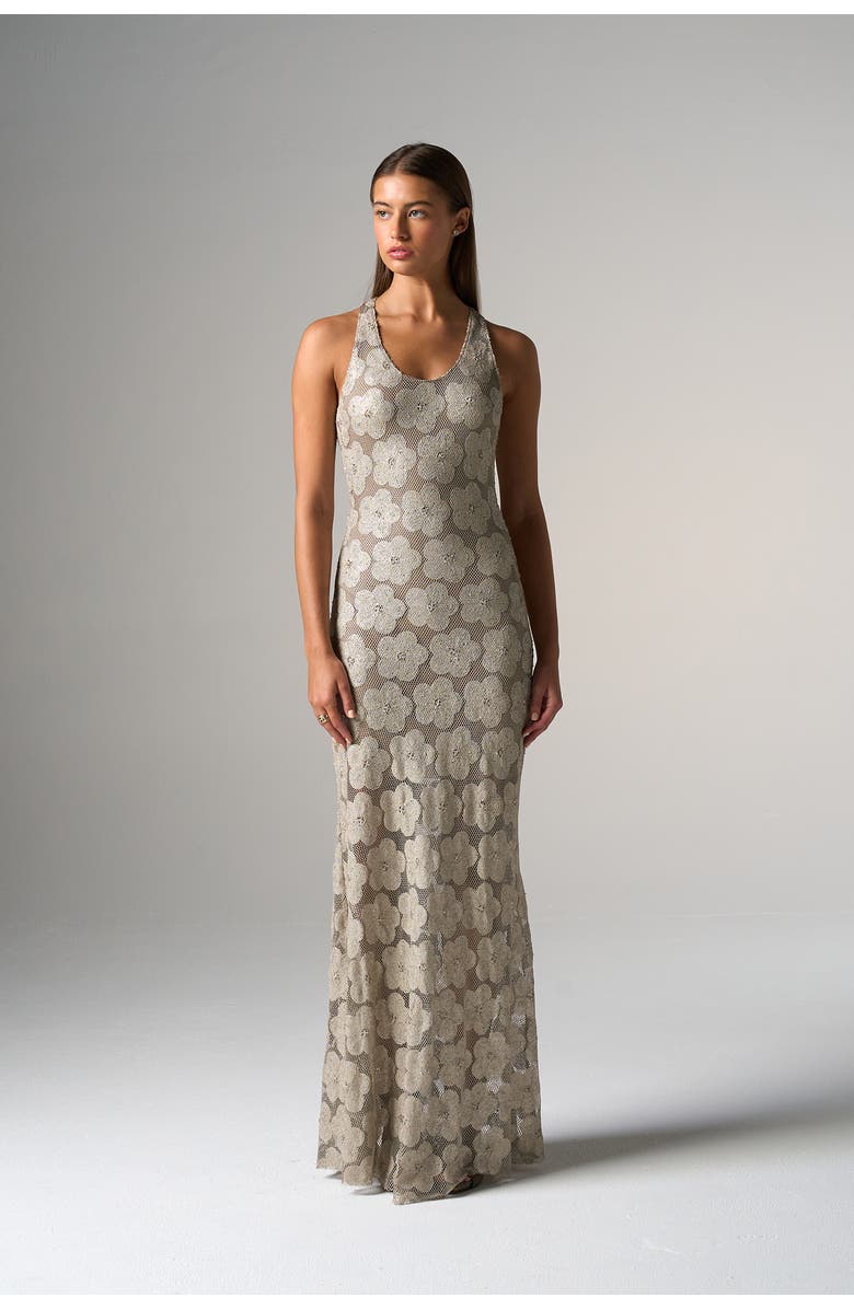 JBQ Ricky Dress, Alternate, color, Champagne