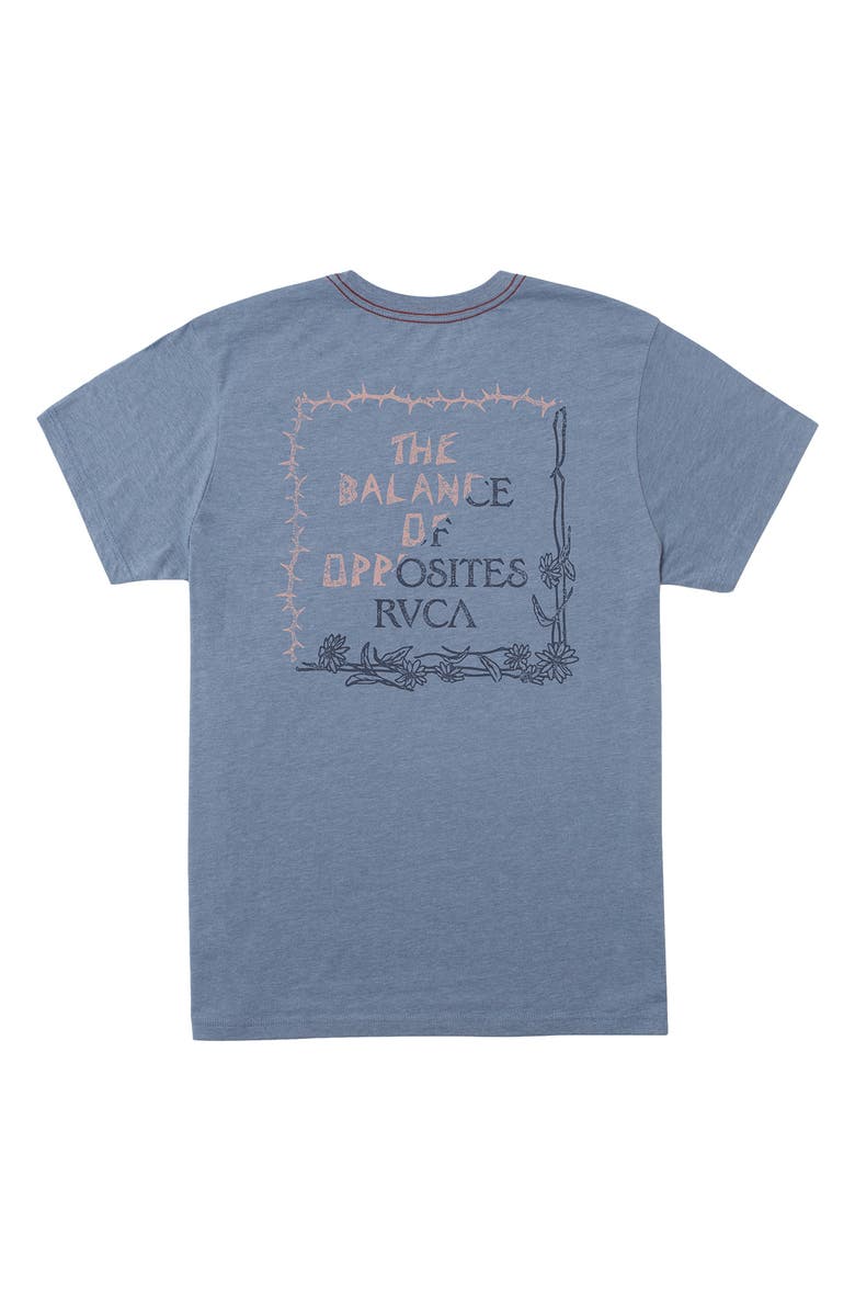 RVCA Sharp Split Logo Graphic T-Shirt, Alternate, color,