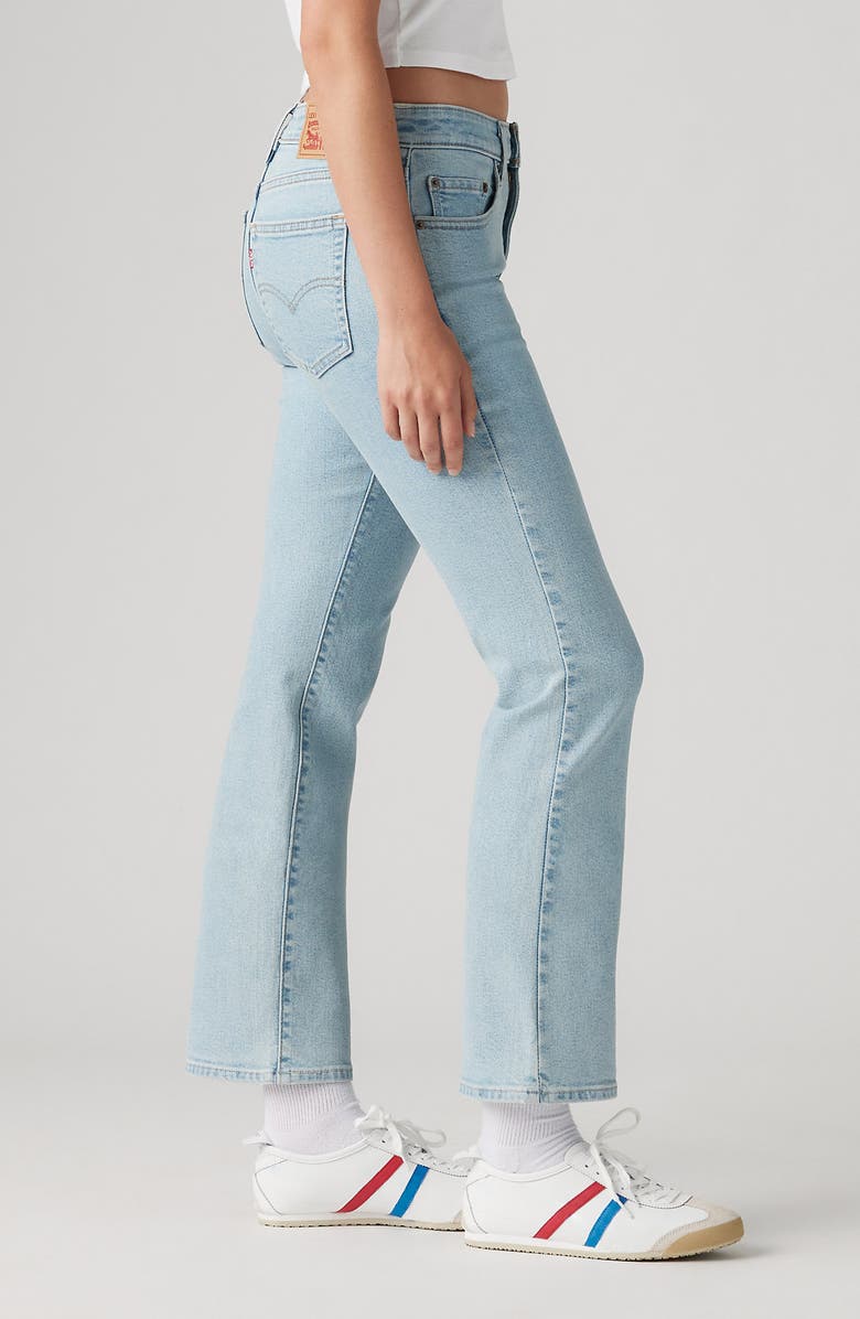 Levi's<sup>®</sup> 725 Authentic Crop Bootcut Jeans, Alternate, color, Struck By Lightning Clean