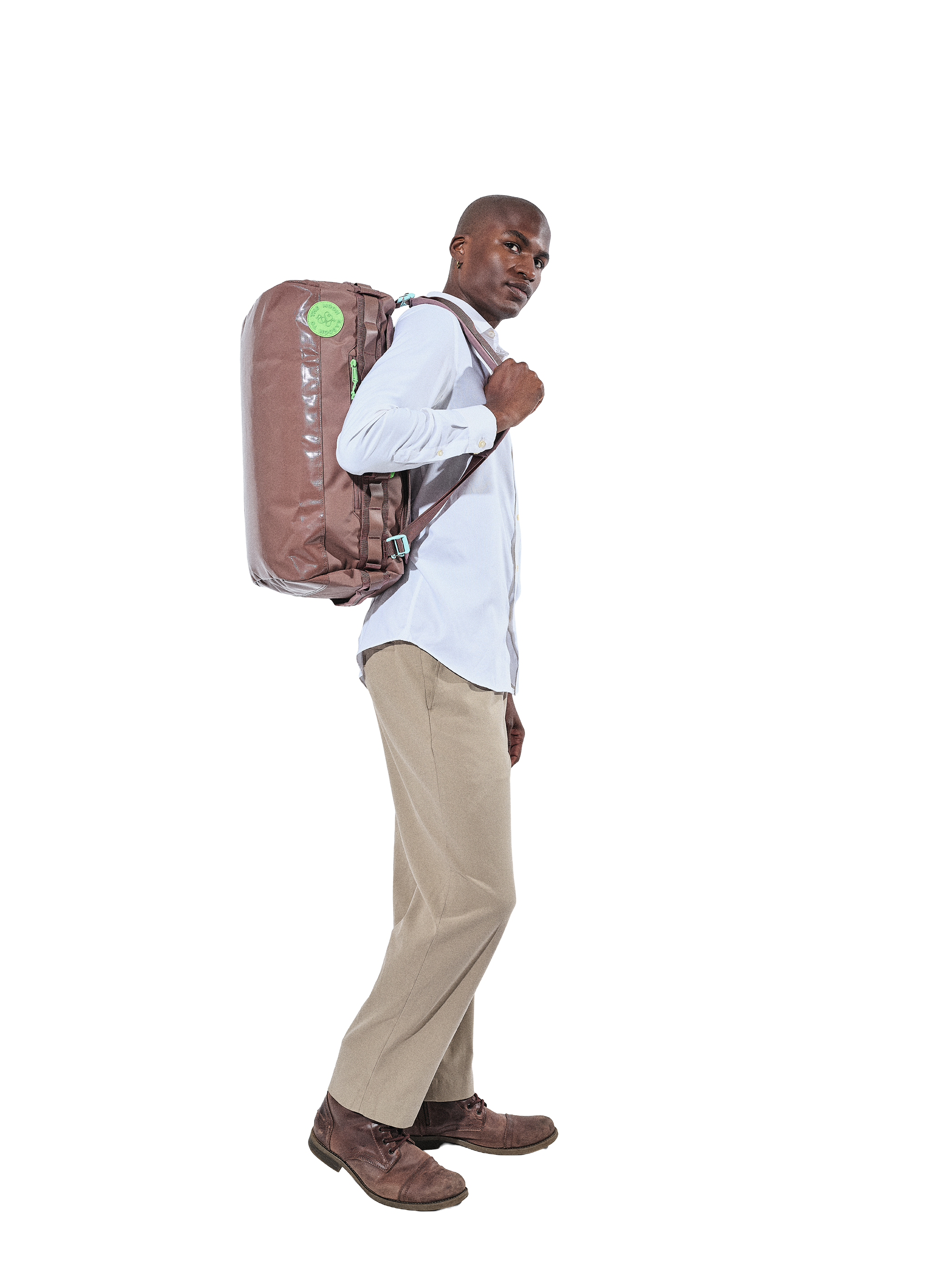 Baboon to the Moon Go-Bag Duffle Small 40L, Alternate, color, Mint Chip