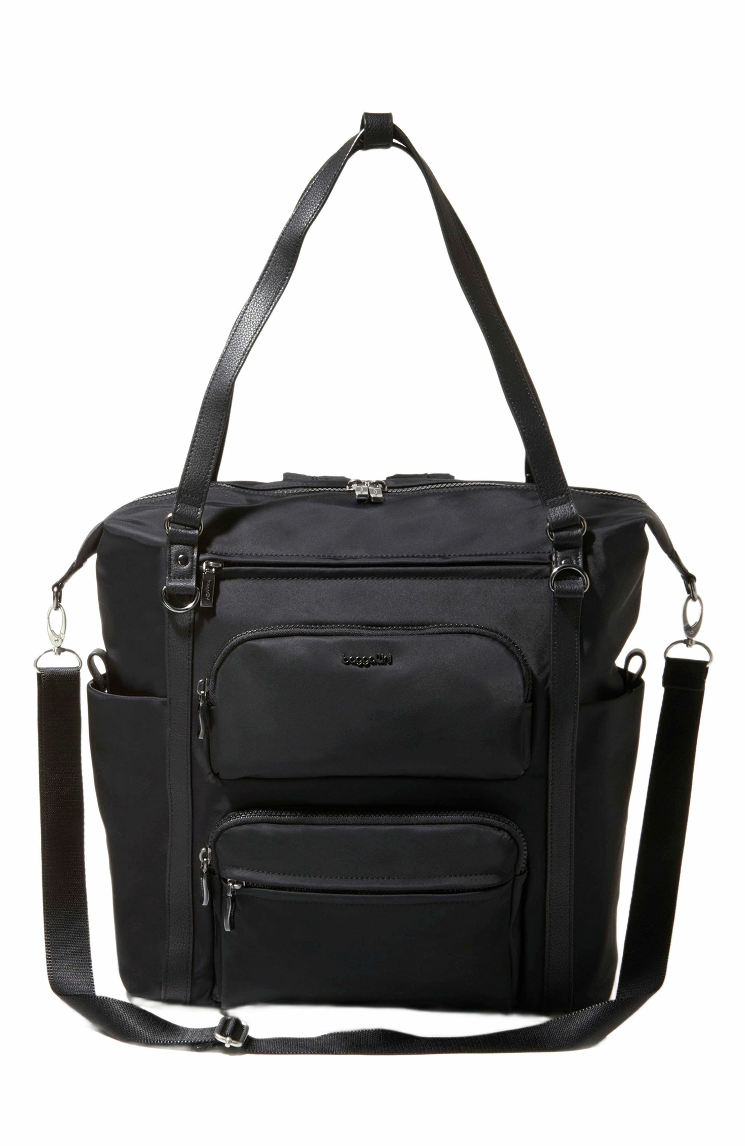 BAGGALLINI Nolita Convertible Backpack, Main, color, Black