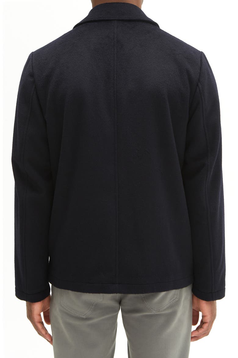 Anakin Wool Blend Jacket, Alternate, color, NAVY
