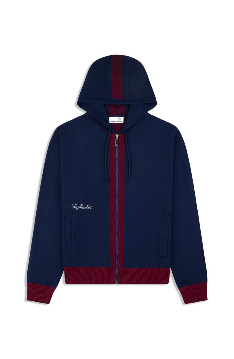 Sergio Tacchini Miglia Hoodie, Alternate, color, Maritime Blue