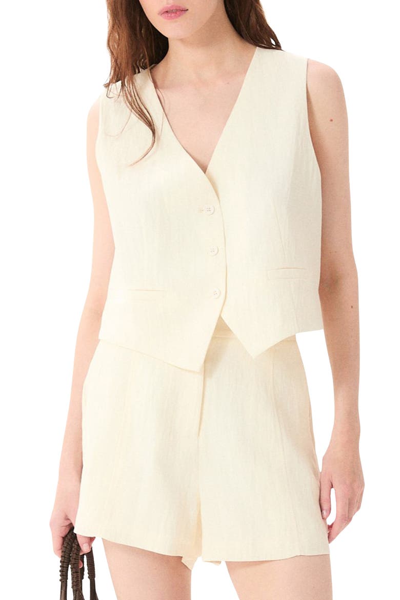 Paxos Vest, Main, color, ECRU
