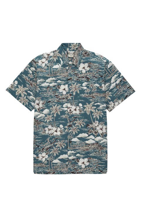 Vintage Camp Collar Shirt