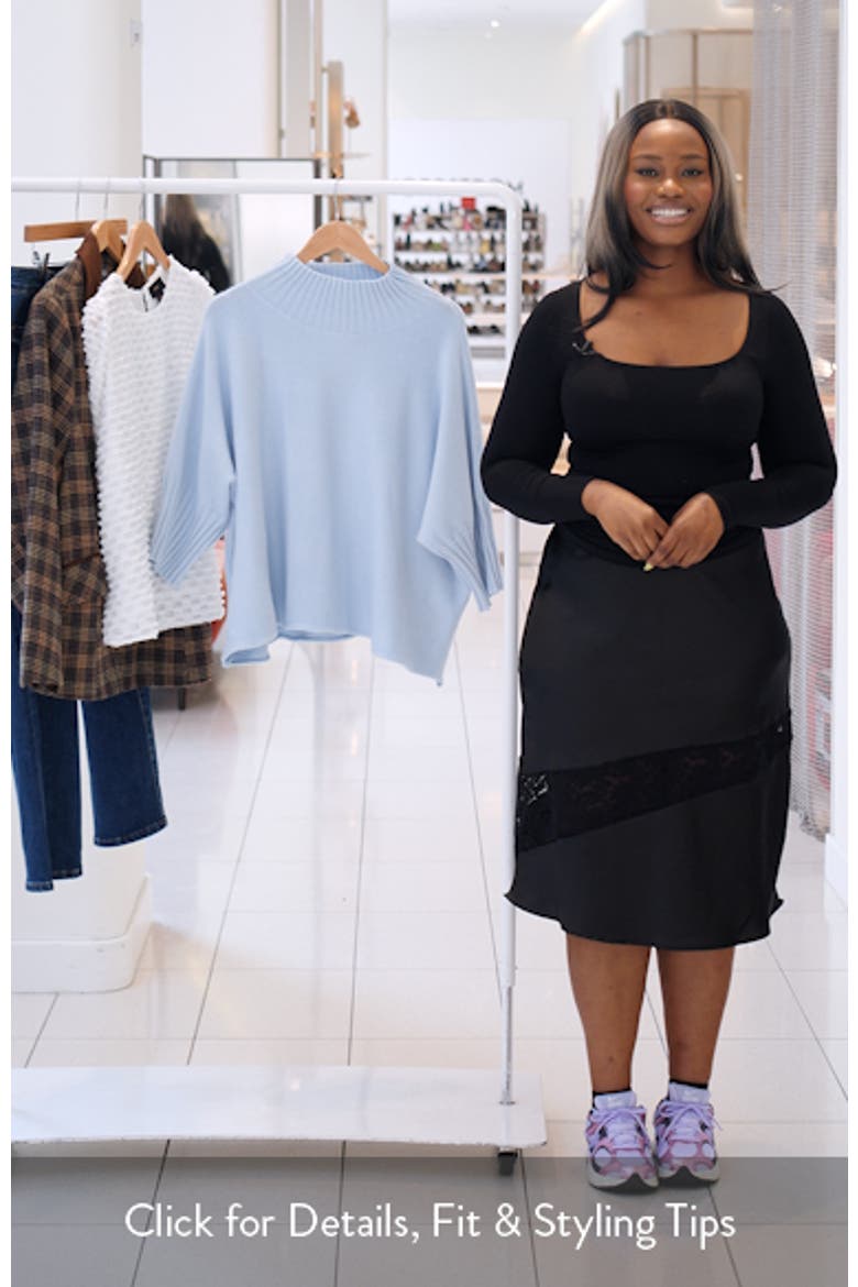 Crop Turtleneck Sweater video