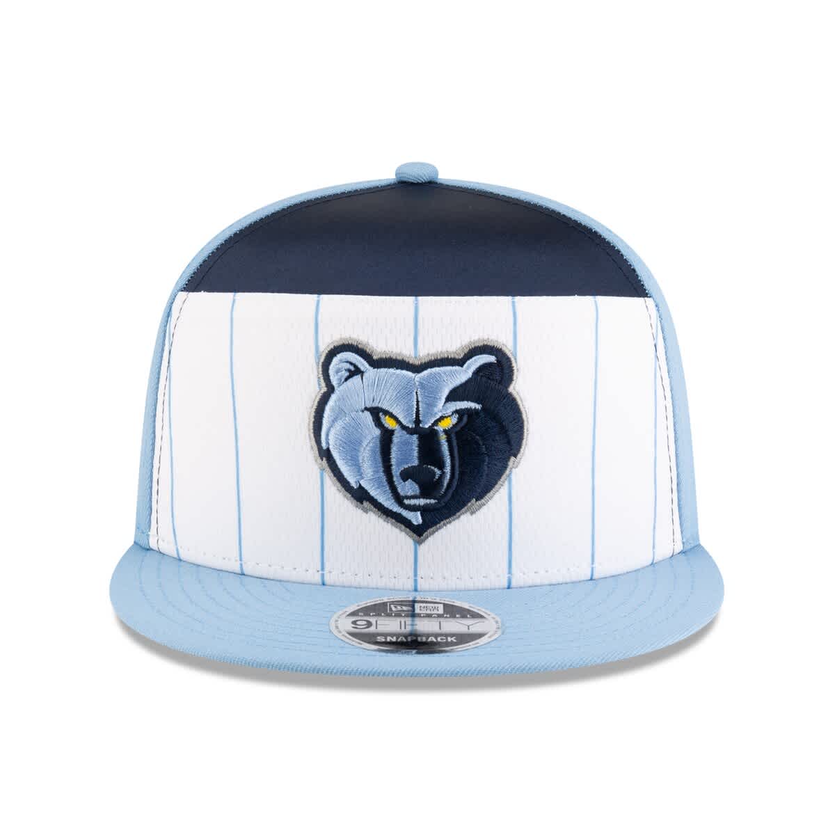 New Era Men's New Era White/Light Blue Memphis Grizzlies 2025 NBA Tip ...
