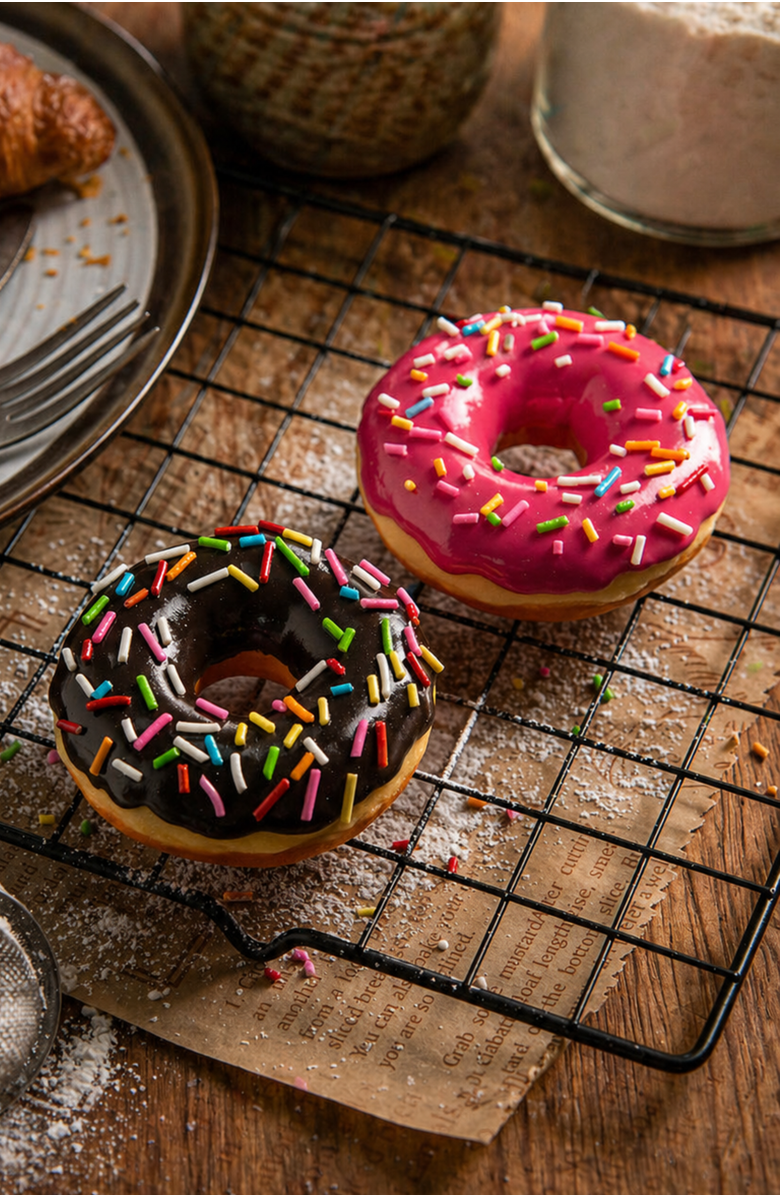 Southlake gifts Doughnut Candle Set in Teacup, Alternate, color, NO COLOR