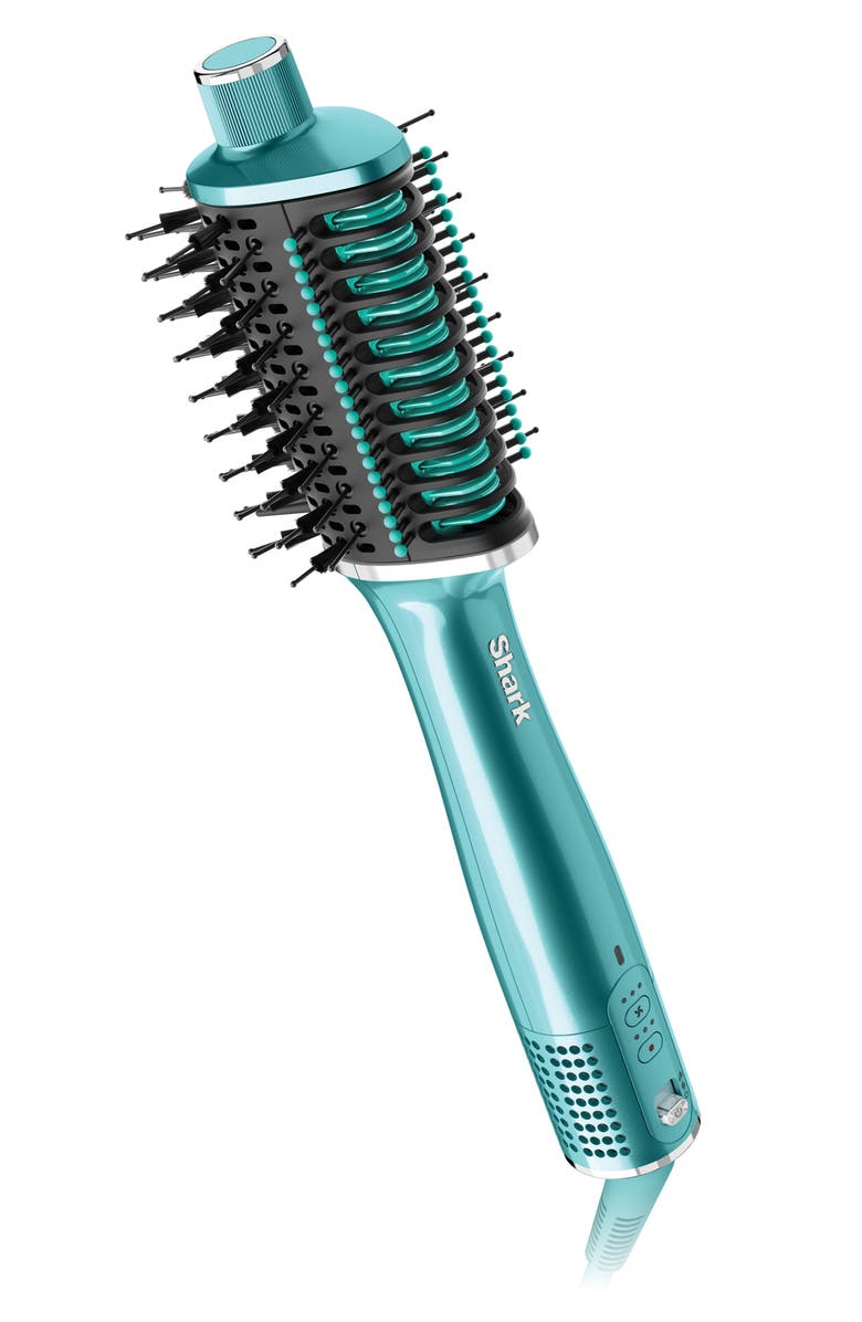 SHARK Glossi 2-in-1 Hot Tool 
Air Glosser, Main, color, Teal
