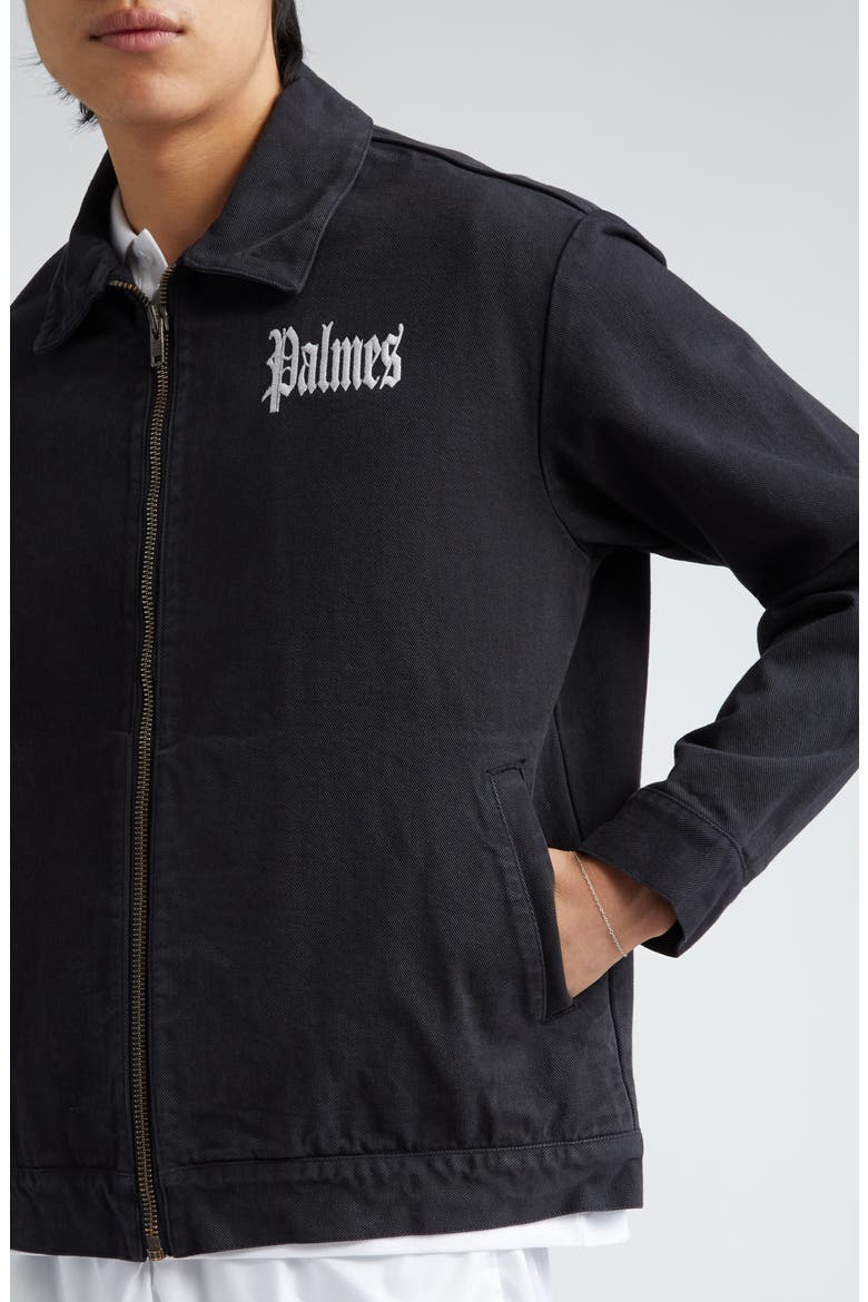 Olde Organic Cotton Jacket, Alternate, color, BLACK