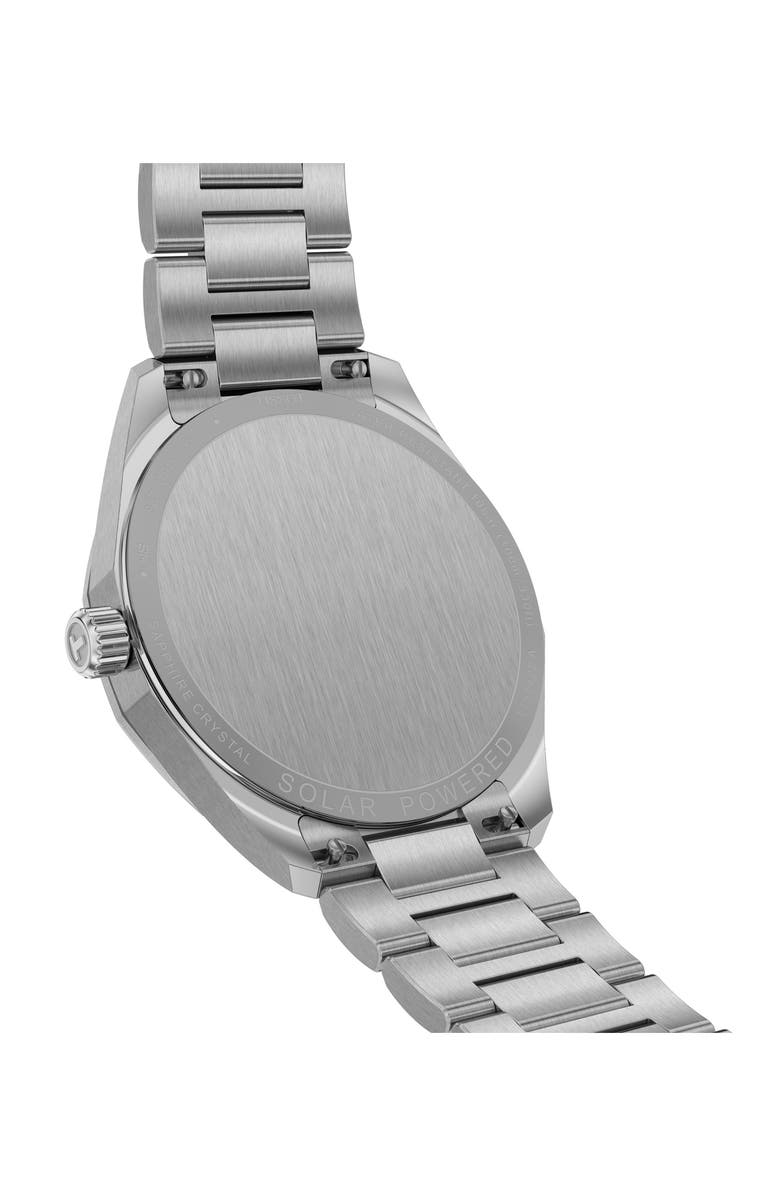 Tissot PRC 100 Solar Quartz Bracelet Watch, 39mm, Alternate, color, Silver